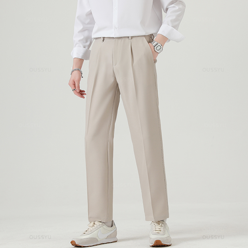 Brand Clothing Smooth Suit Pan - Men'S Formal Attire ulasan dan harga