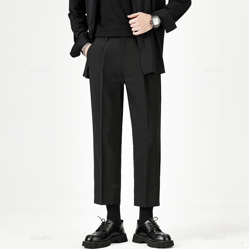 Brand Clothing Smooth Suit Pan - Men'S Formal Attire ulasan dan harga