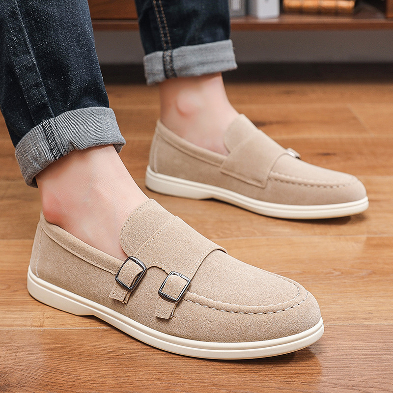 Men's Casual Shoes Suede Loafe - Men Formal Wear Shoes ulasan dan harga