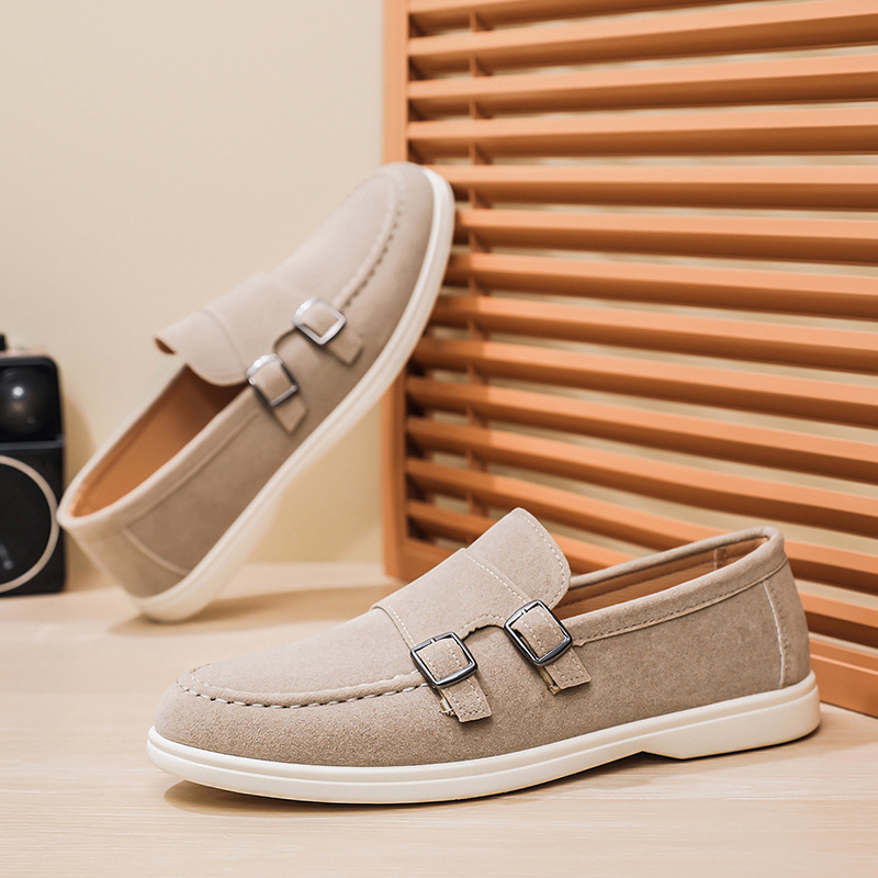 Men's Casual Shoes Suede Loafe - Men Formal Wear Shoes ulasan dan harga
