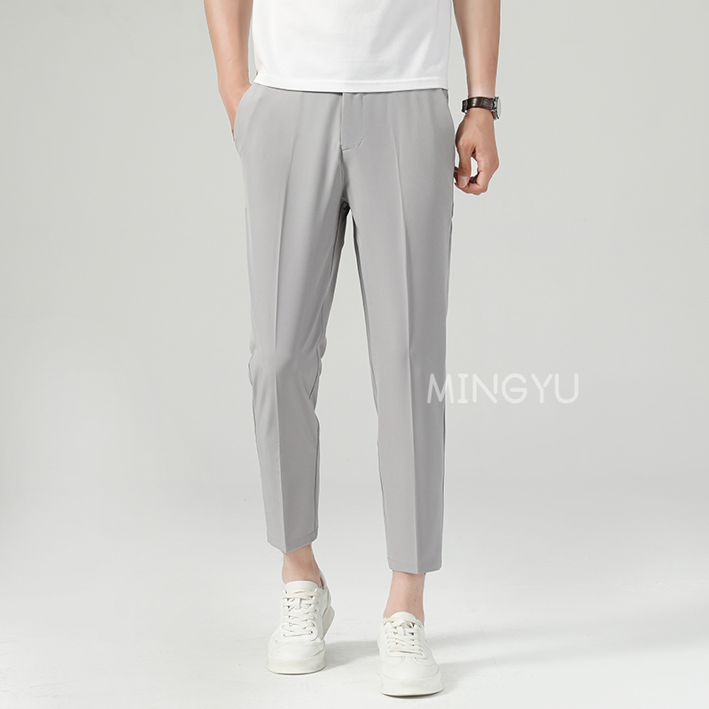 New Summer Thin Suit Pants Men - Men'S Formal Attire ulasan dan harga
