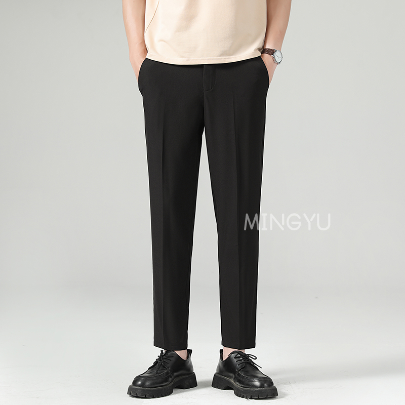 New Summer Thin Suit Pants Men - Men'S Formal Attire ulasan dan harga
