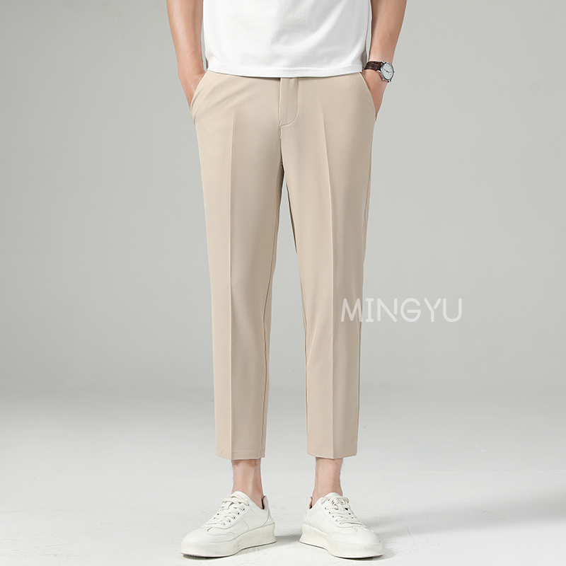 New Summer Thin Suit Pants Men - Men'S Formal Attire ulasan dan harga