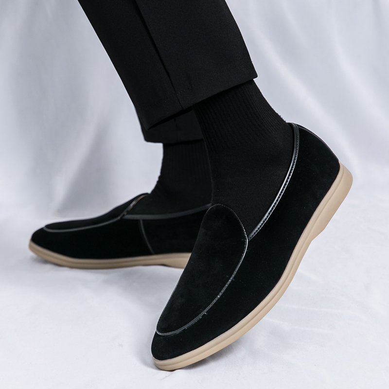 Fashion Men Luxury Brand Loafe - Men Formal Wear Shoes ulasan dan harga