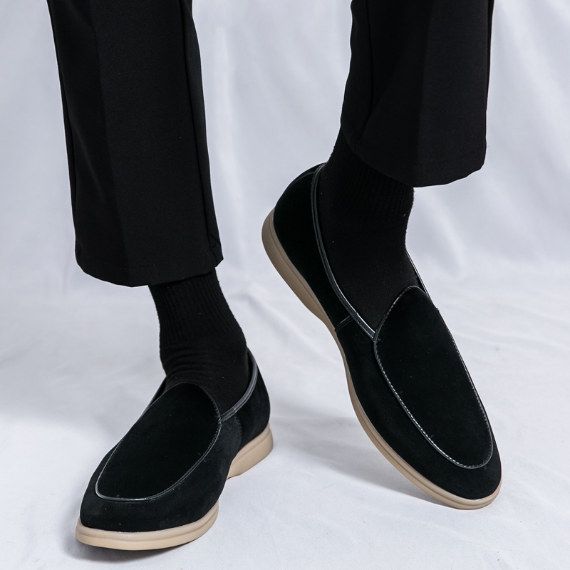 Fashion Men Luxury Brand Loafe - Men Formal Wear Shoes ulasan dan harga