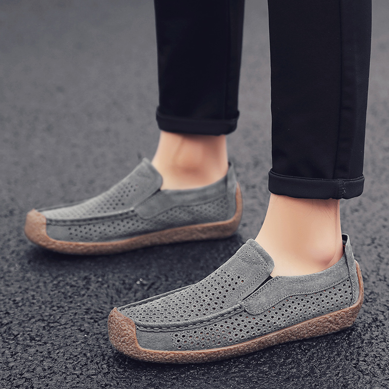 Men Loafers High-quality Slip  - Men Formal Wear Shoes ulasan dan harga