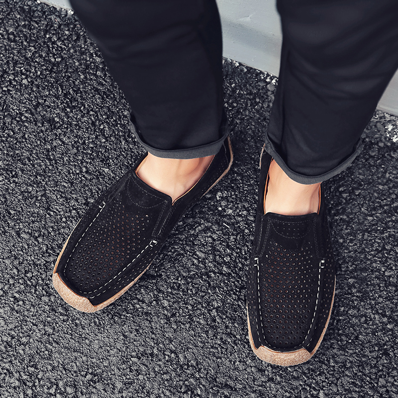 Men Loafers High-quality Slip  - Men Formal Wear Shoes ulasan dan harga