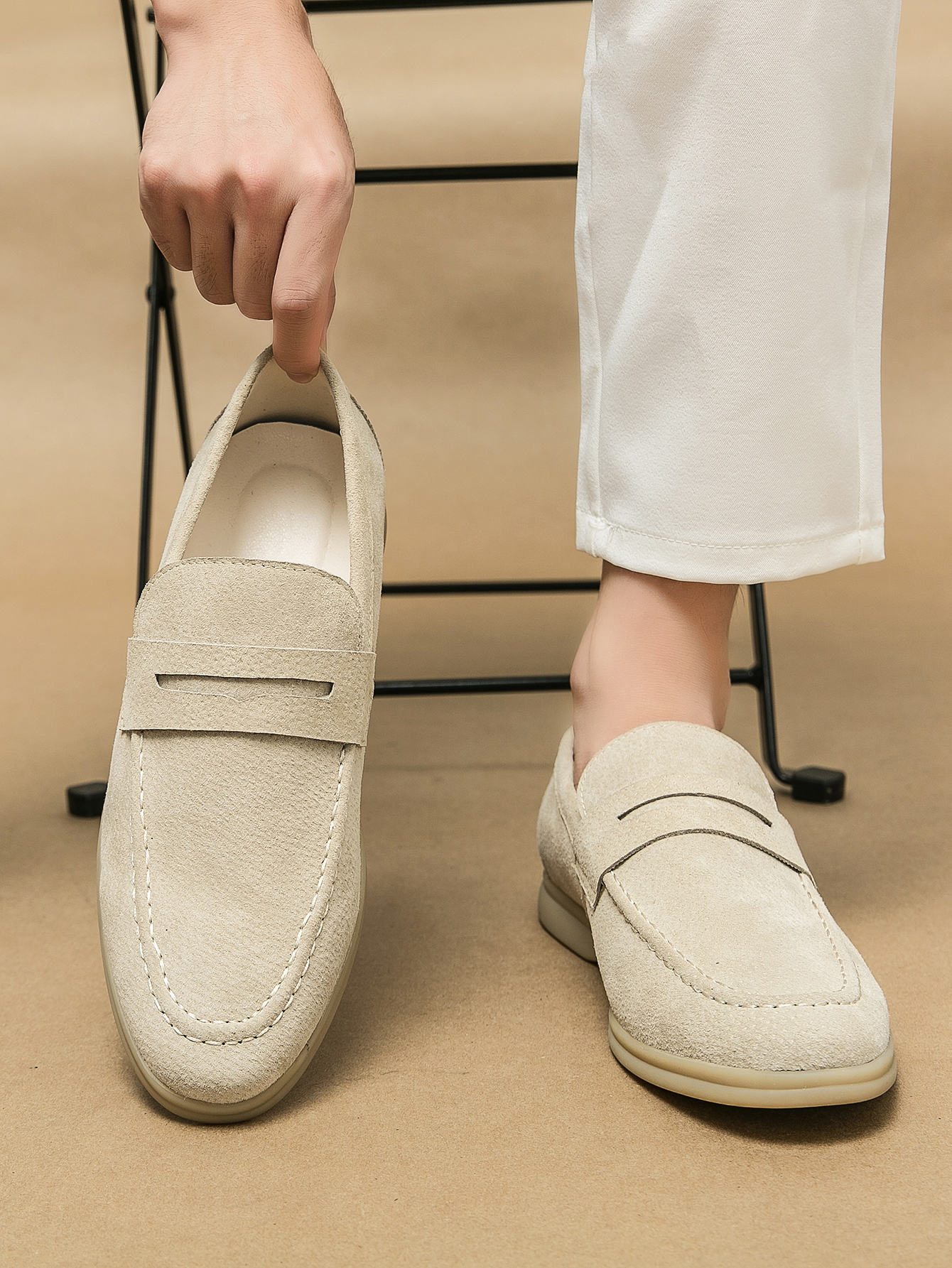 Men's Luxury Brand Genuine Lea - Men Formal Wear Shoes ulasan dan harga
