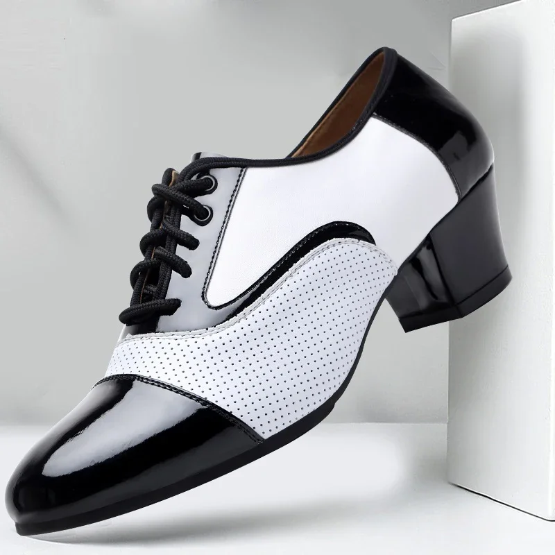 Modern Dance Shoes For Men Sof - Men Formal Wear Shoes ulasan dan harga