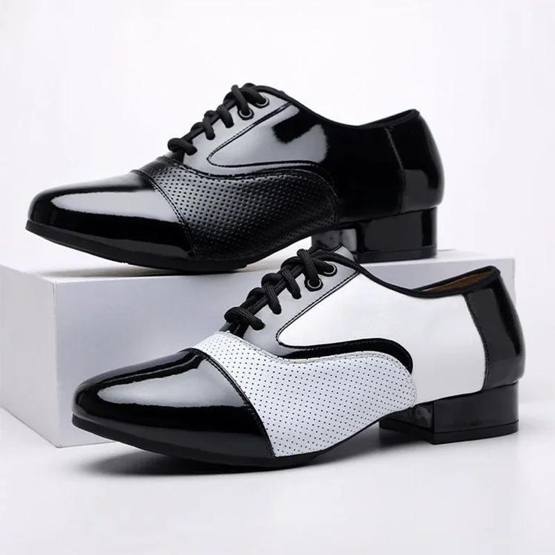 Modern Dance Shoes For Men Sof - Men Formal Wear Shoes ulasan dan harga