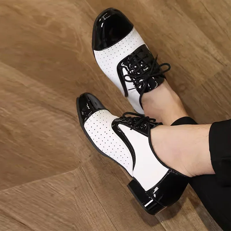 Modern Dance Shoes For Men Sof - Men Formal Wear Shoes ulasan dan harga