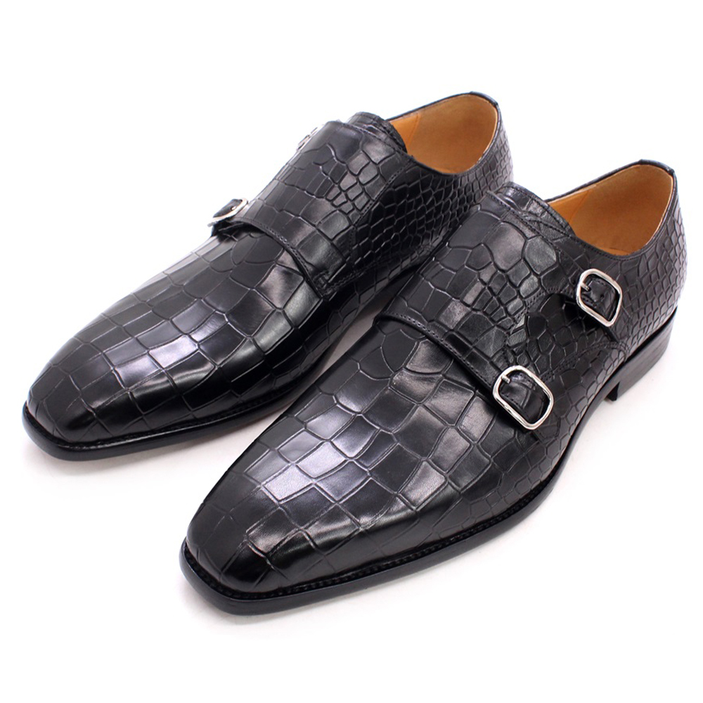 Men's Classic Elegant Black Le - Men Formal Wear Shoes ulasan dan harga