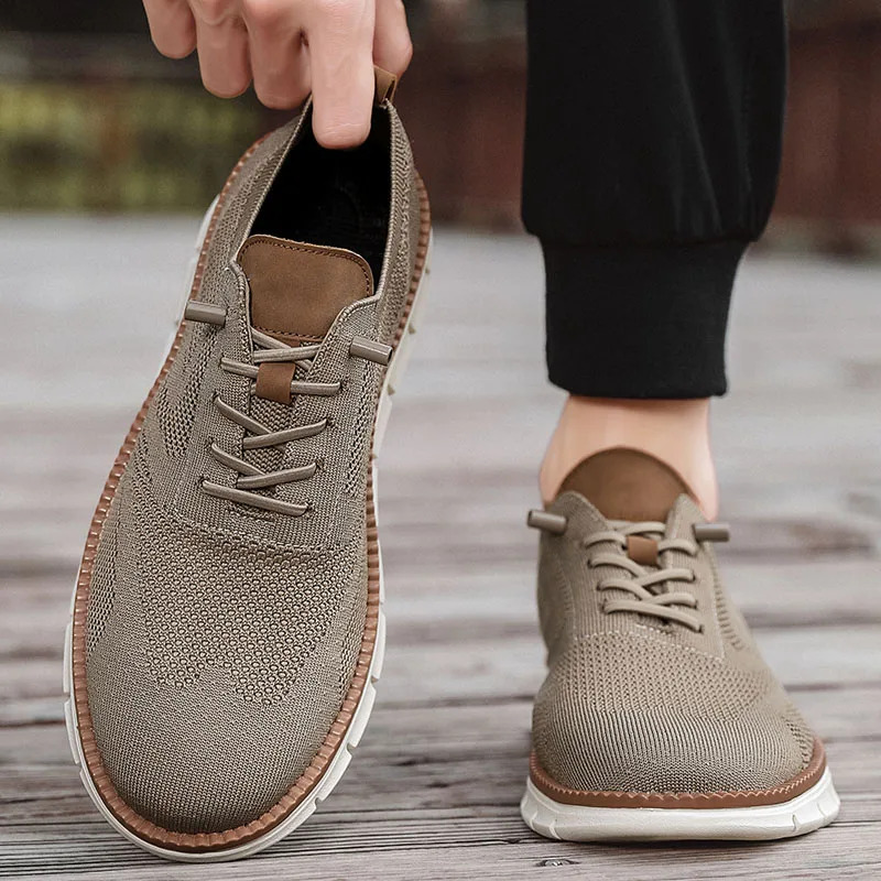 Men Casual Shoes Classic Breat - Men Formal Wear Shoes ulasan dan harga
