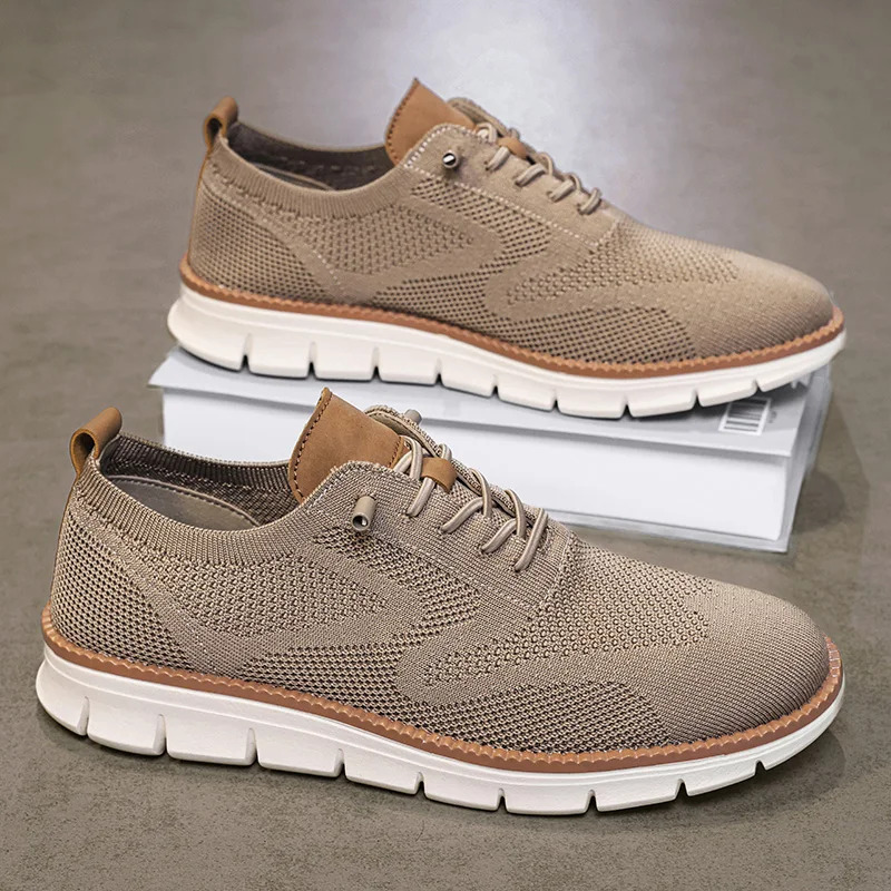 Men Casual Shoes Classic Breat - Men Formal Wear Shoes ulasan dan harga