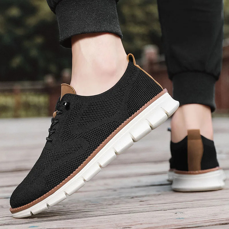 Men Casual Shoes Classic Breat - Men Formal Wear Shoes ulasan dan harga