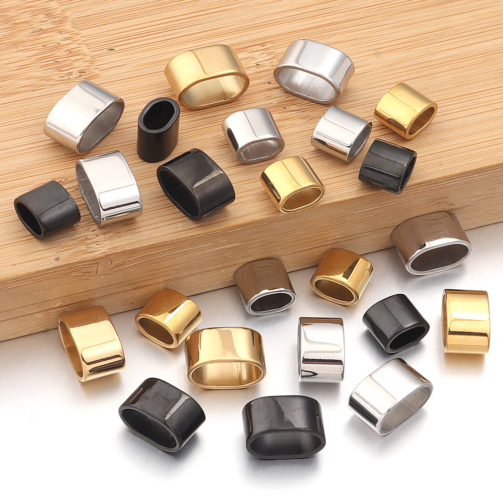 6pcs Flat Stainless Steel Tube - Patent Leather Oxford ulasan dan harga