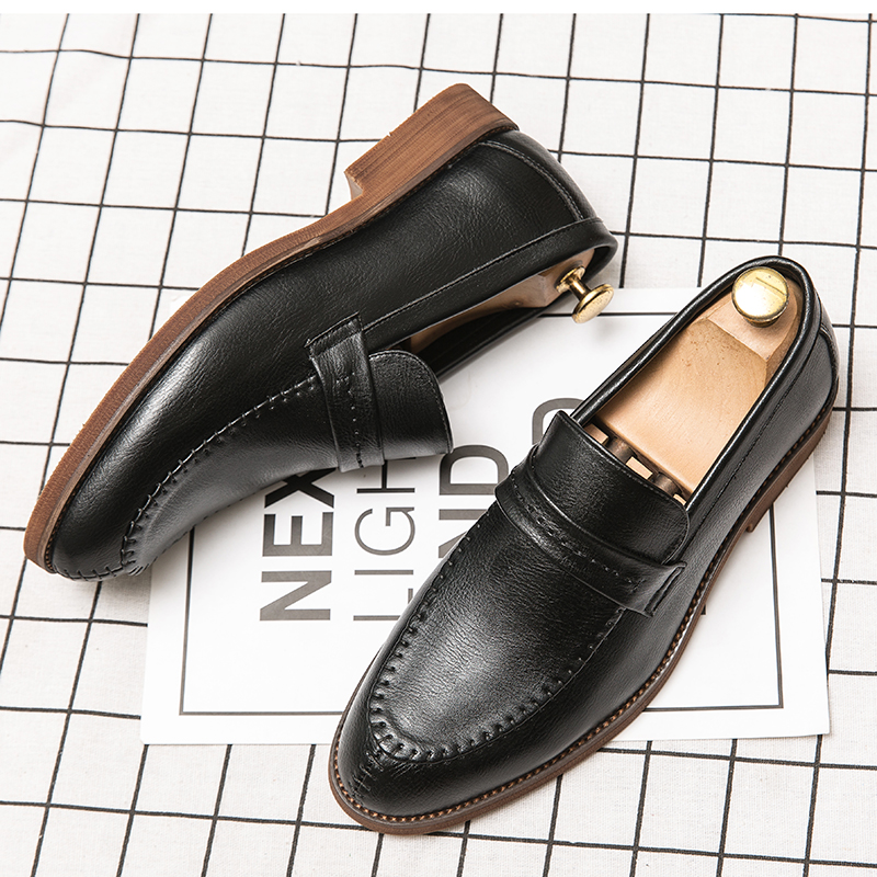 Men's Loafers Business Dress L - Men Formal Wear Shoes ulasan dan harga