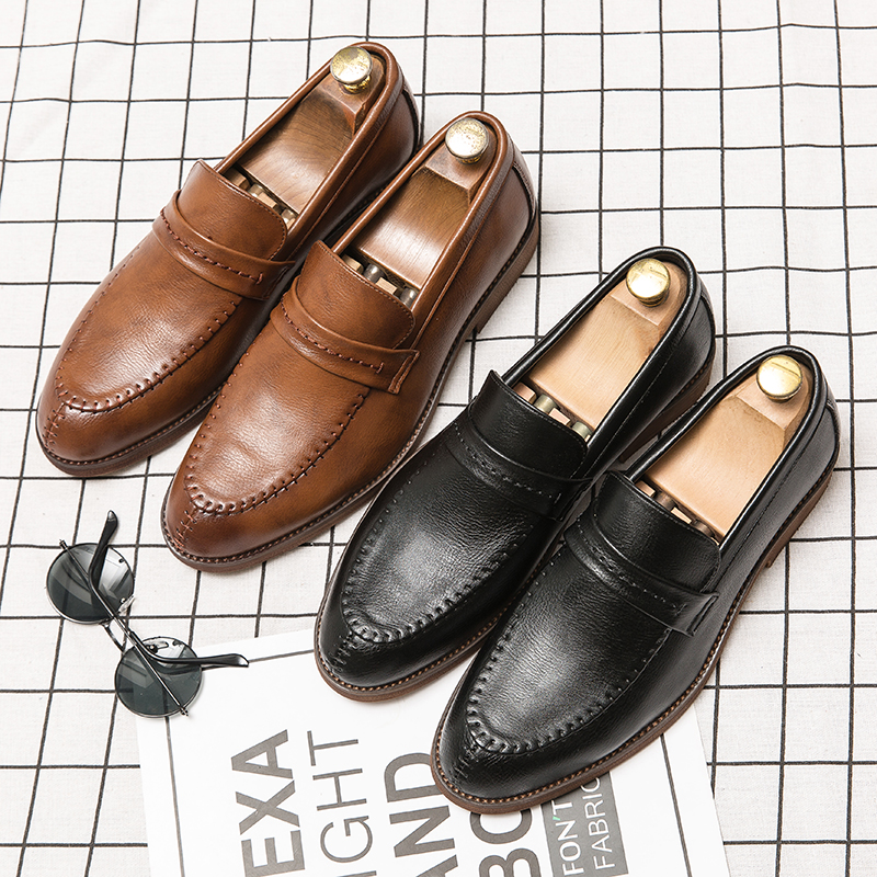 Men's Loafers Business Dress L - Men Formal Wear Shoes ulasan dan harga