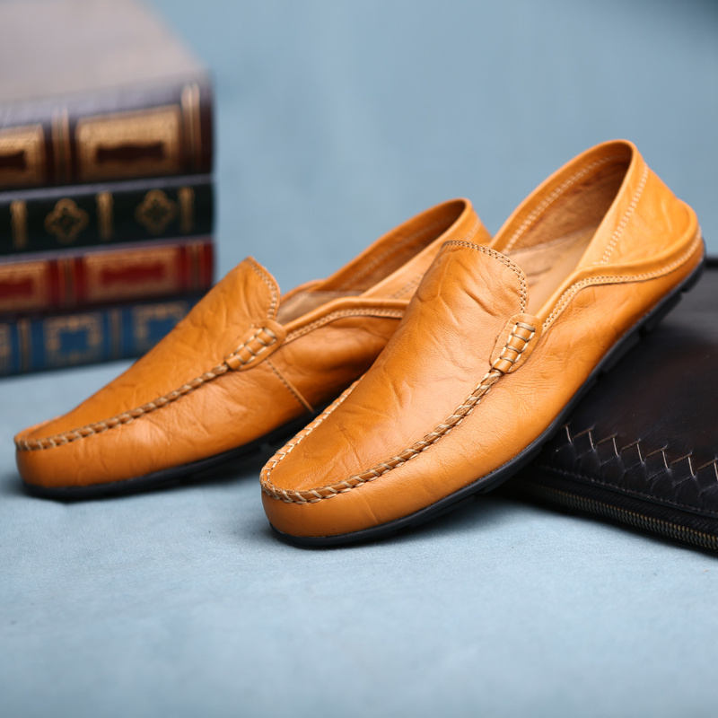 Men's Leather Casual loafers S - Men Formal Wear Shoes ulasan dan harga