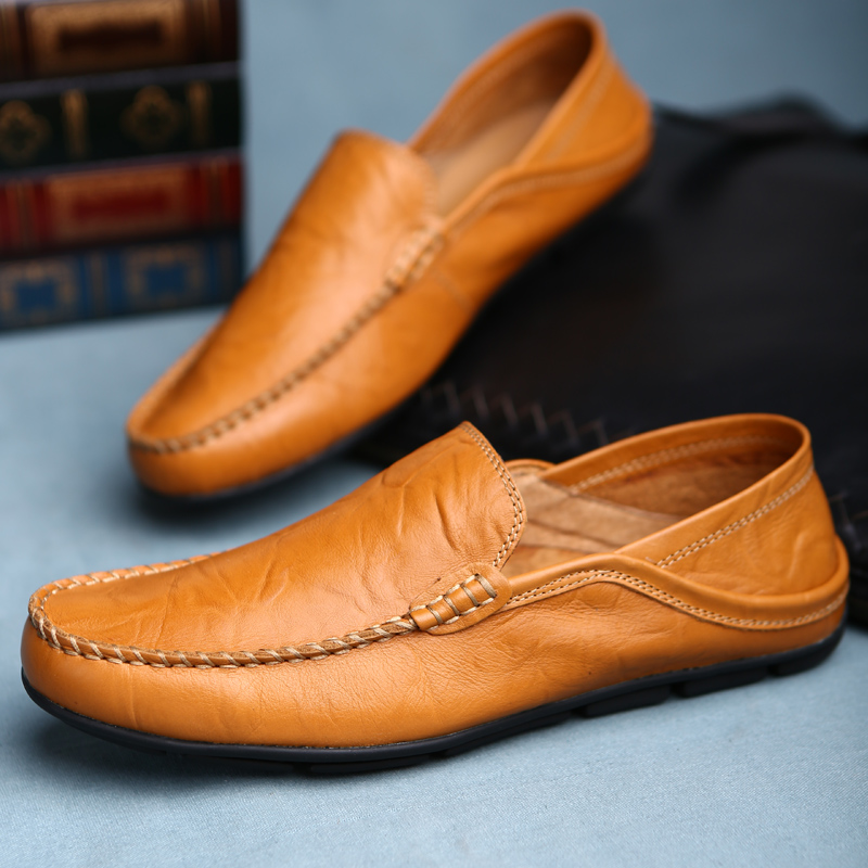 Men's Leather Casual loafers S - Men Formal Wear Shoes ulasan dan harga