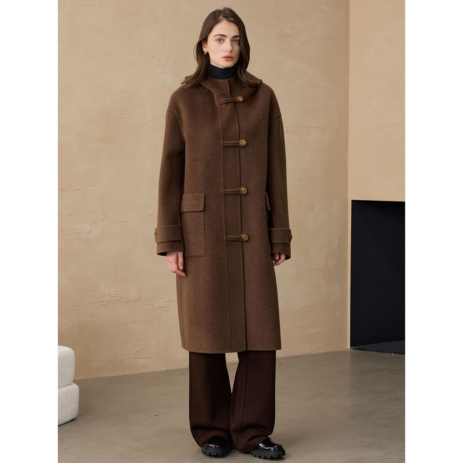 Allingentle Women's Blazer Woo - Wool Suit Jacket ulasan dan harga