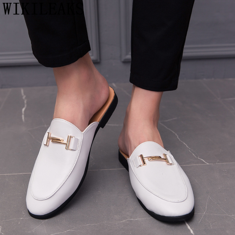 Black Half Shoes For Men Leath - Men Formal Wear Shoes ulasan dan harga