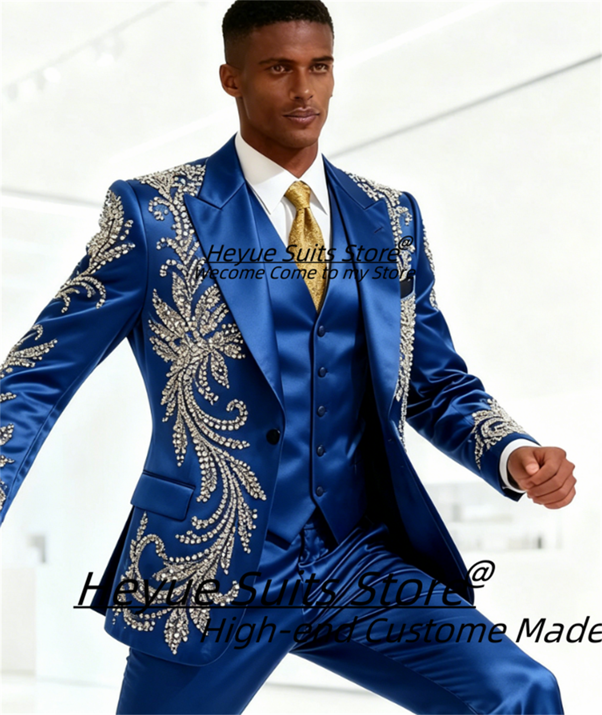 High End Customized Men Suit L - Men'S Formal Attire ulasan dan harga