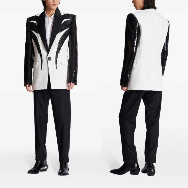 Fashion Mens Suits 2 Pieces Ja - Wool Suit Jacket ulasan dan harga