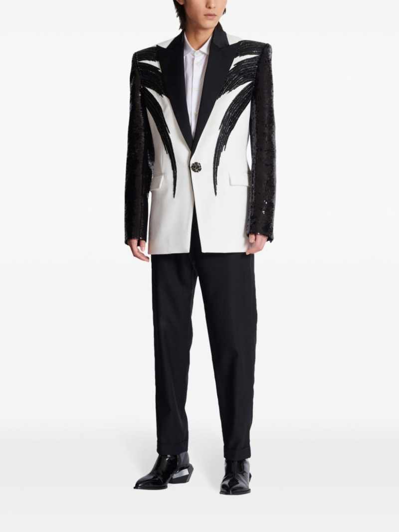 Fashion Mens Suits 2 Pieces Ja - Wool Suit Jacket ulasan dan harga