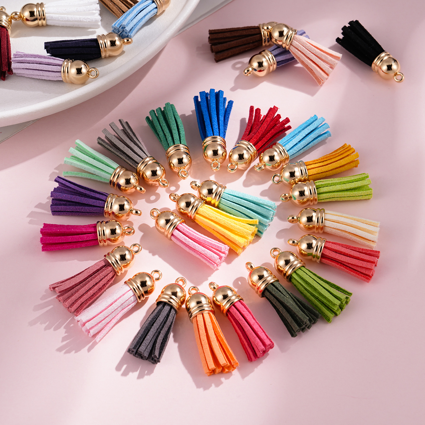 20pcs/Lots Tassel Synthetic Su - Patent Leather Oxford ulasan dan harga