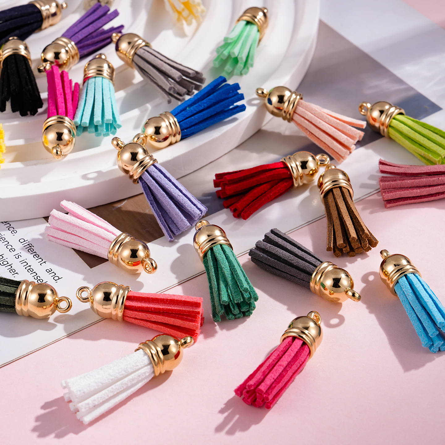 20pcs/Lots Tassel Synthetic Su - Patent Leather Oxford ulasan dan harga