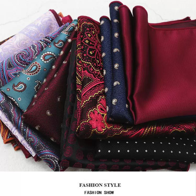Classic Pasiley Pocket Square  - Men'S Formal Attire ulasan dan harga