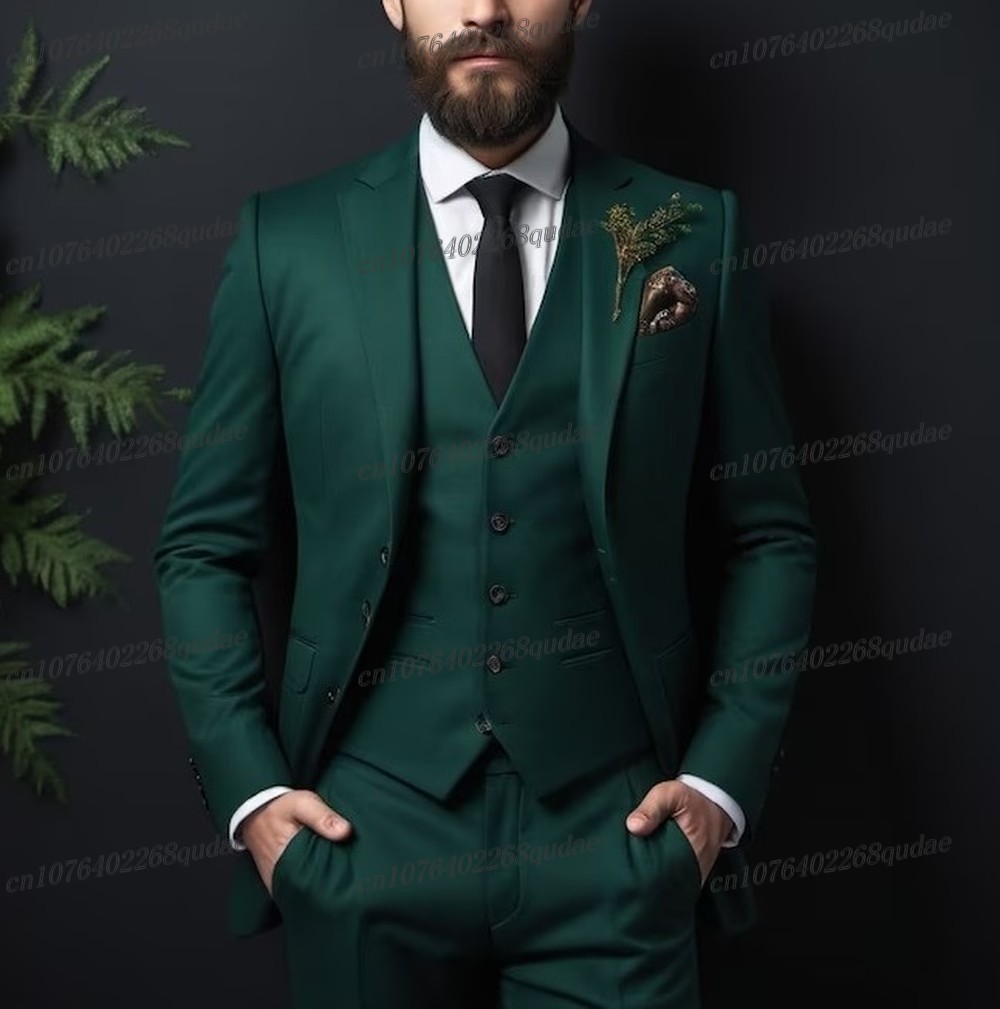 New Navy Blue Formal Men Suit  - Formal Wear Jersey For Men ulasan dan harga