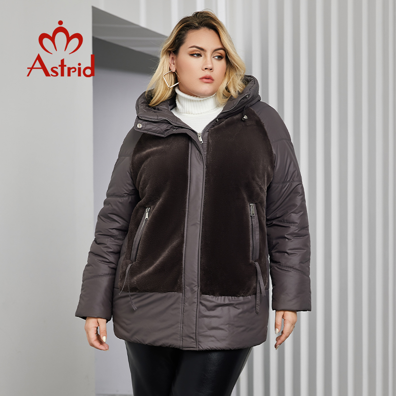 Astrid Plus Size Winter Jacket - Wool Suit Jacket ulasan dan harga