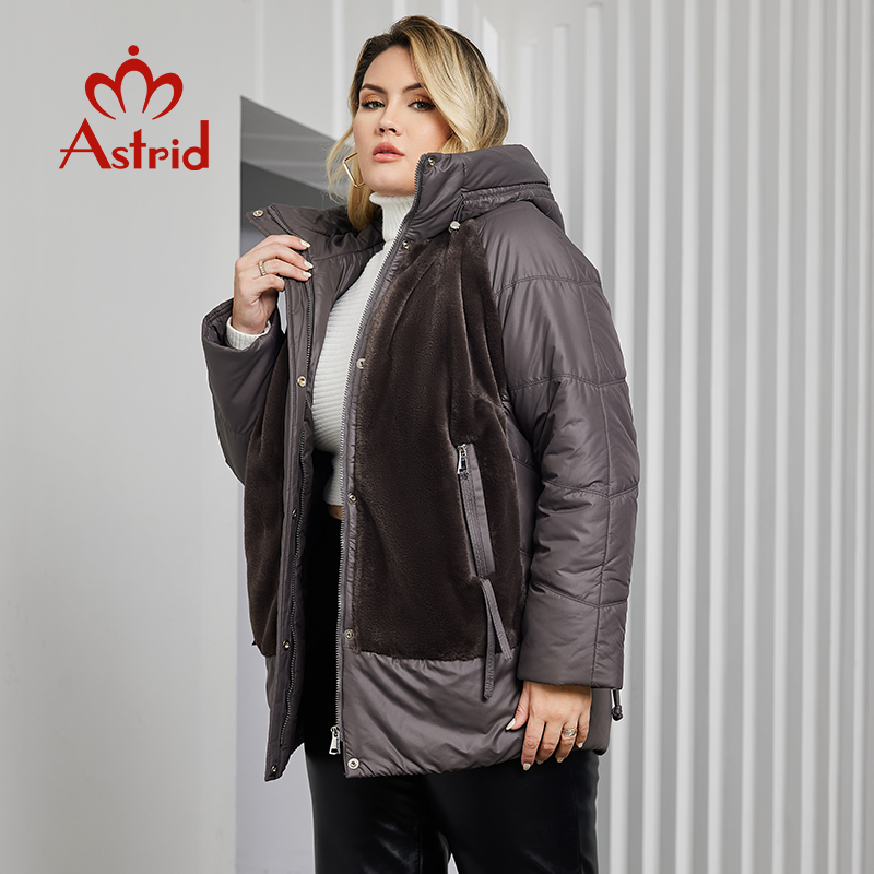 Astrid Plus Size Winter Jacket - Wool Suit Jacket ulasan dan harga