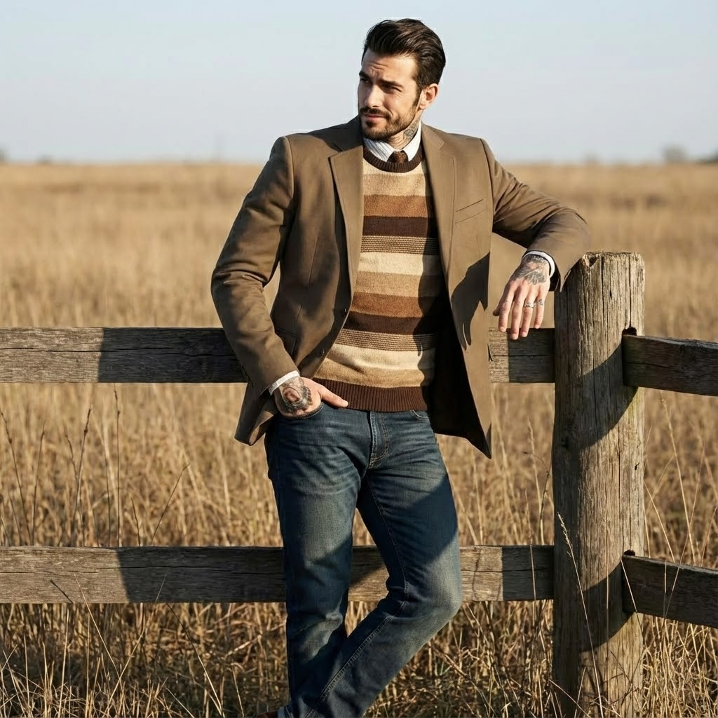Men's European Fashion Single- - Men'S Urban Formal Wear ulasan dan harga