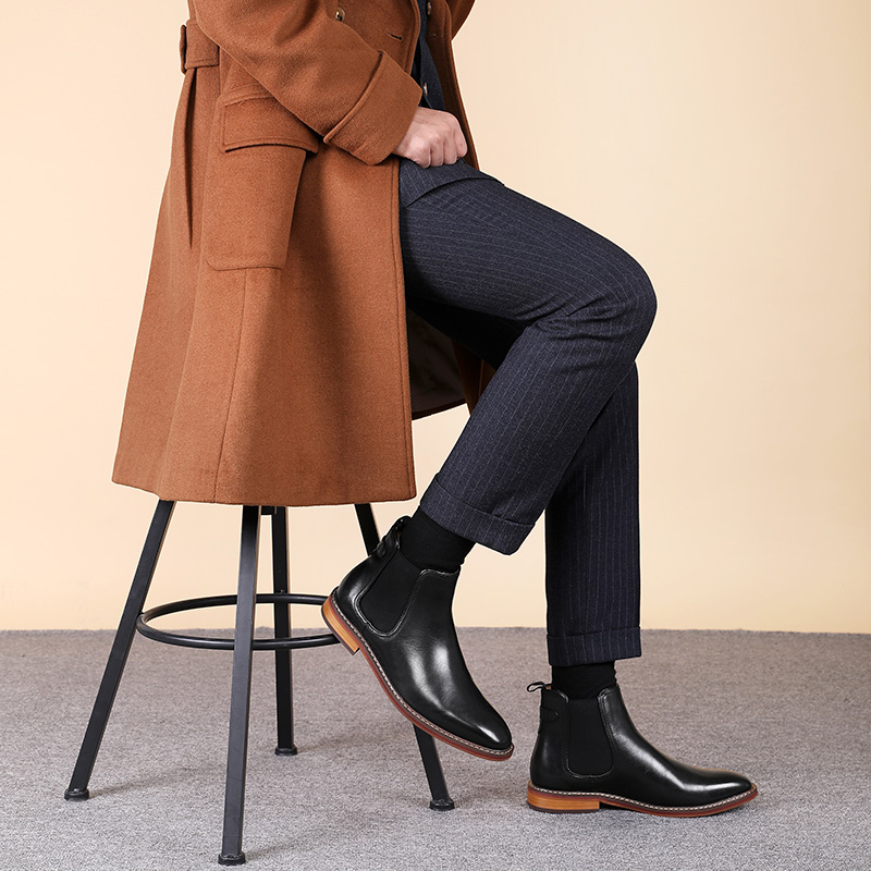 Desai Winter New Dress Chelsea - Men Formal Wear Shoes ulasan dan harga