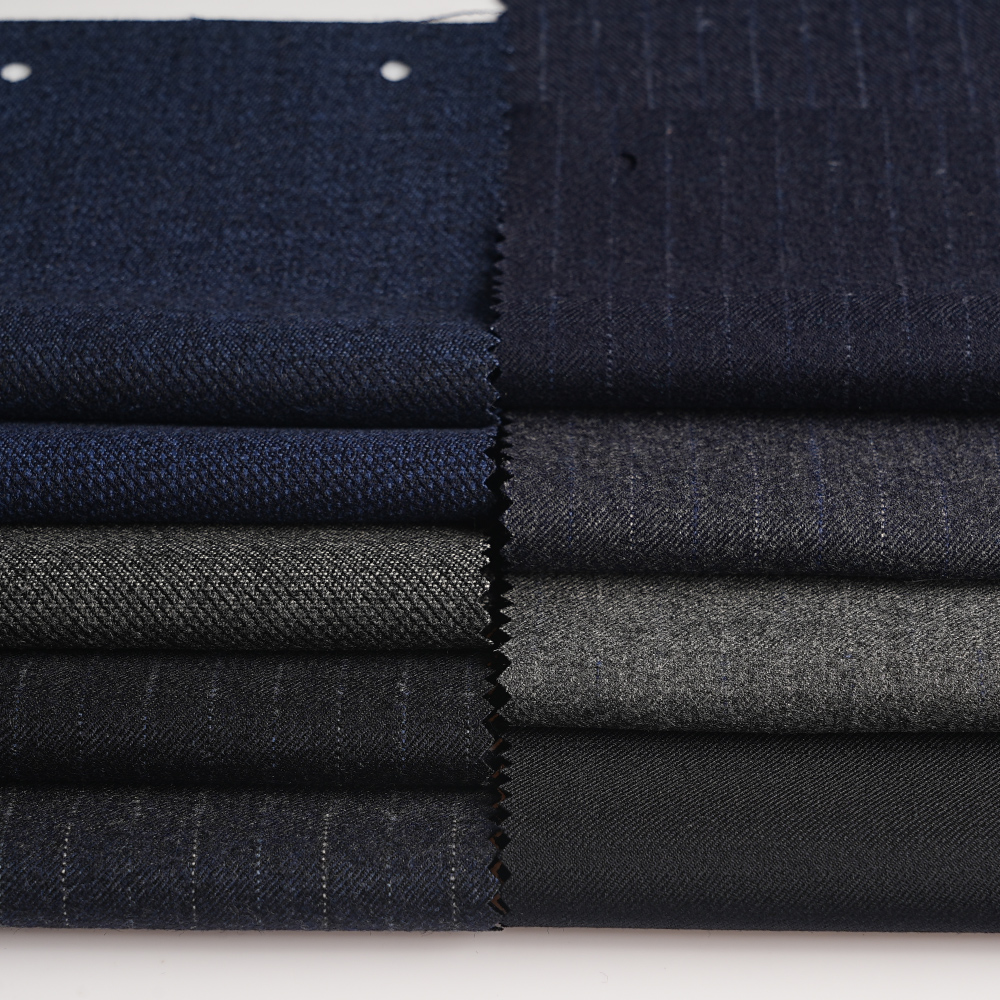 Men's Pinstripe Suit Fabric 1/ - Wool Suit Jacket ulasan dan harga