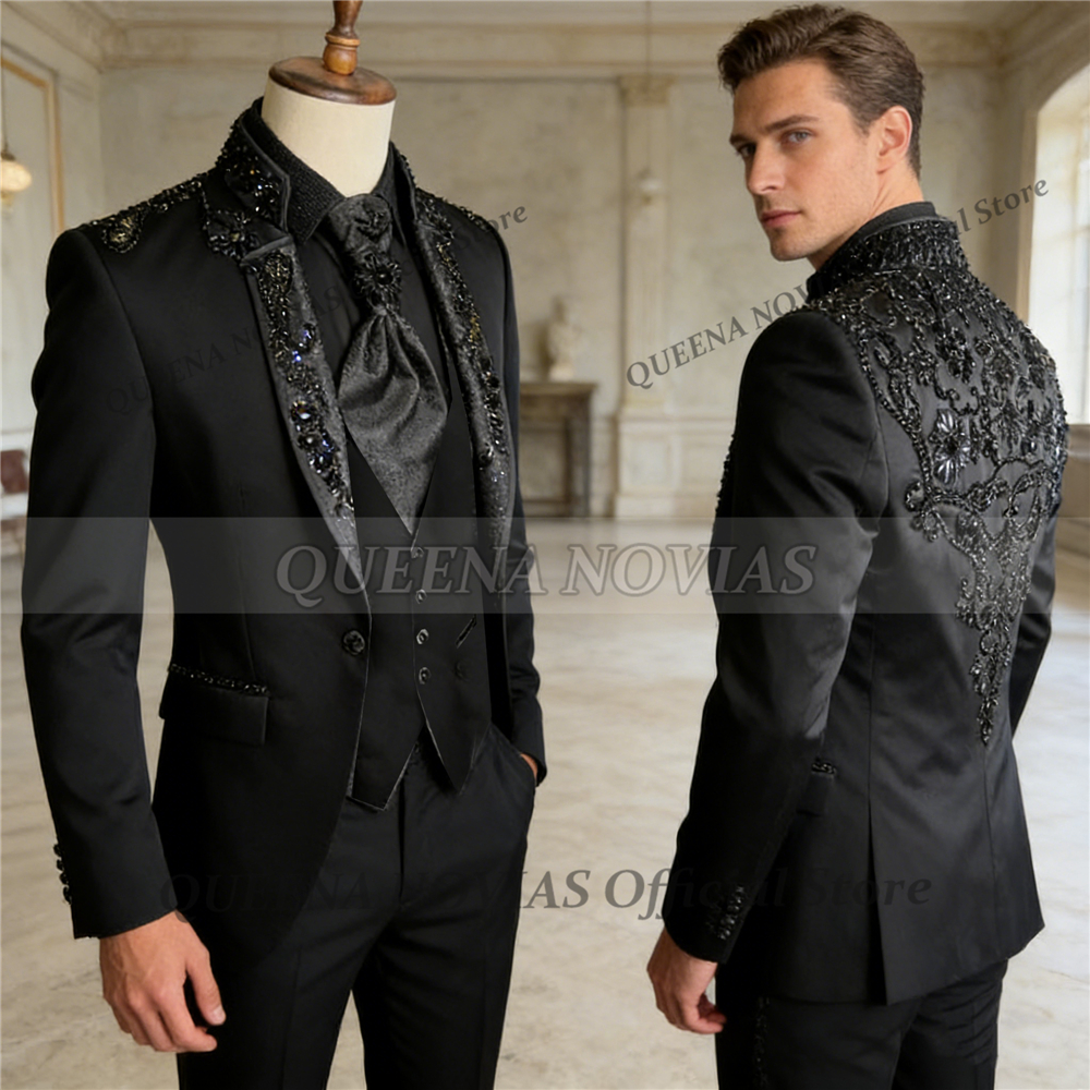 Male Fashion Groom Wedding Sui - Formal Wear Jersey For Men ulasan dan harga