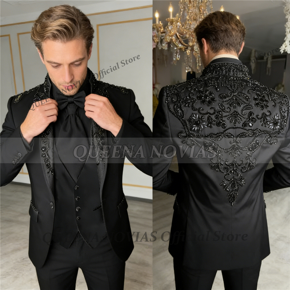 Male Fashion Groom Wedding Sui - Formal Wear Jersey For Men ulasan dan harga