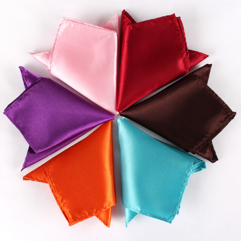 22CM Solid Color Pocket Squre  - Men'S Formal Attire ulasan dan harga