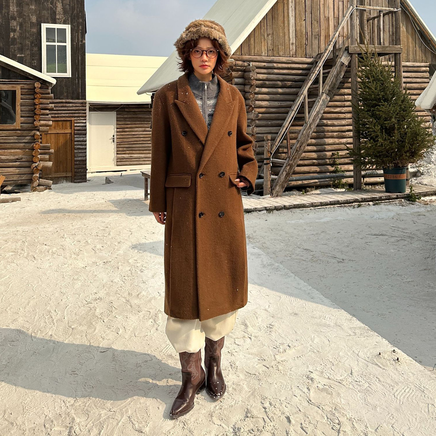 Allingentle Women's Suit Long  - Wool Suit Jacket ulasan dan harga